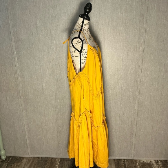 Free People Golden Maxi Dress Size SP - Picture 4 of 12